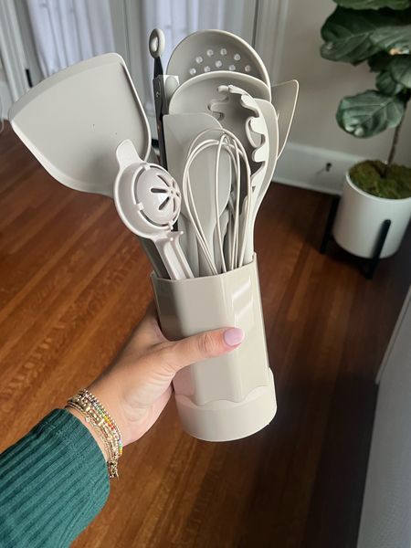 SILICONE UTENSILS that are dishwasher safe and heat resistant. We recently updated our utensils to these, and I’m excited to start using them!

#LTKhome #LTKFind #LTKcurves