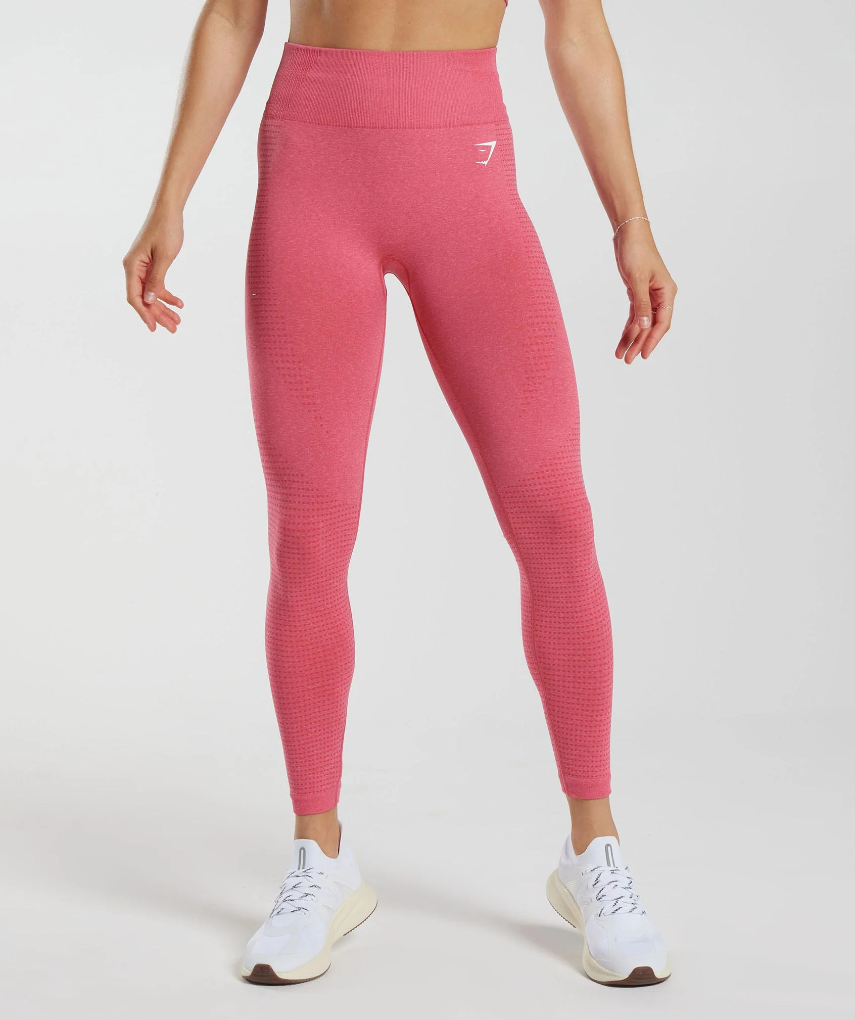 Gymshark Vital Seamless 2.0 Leggings - Bright Fuchsia Marl | Gymshark US