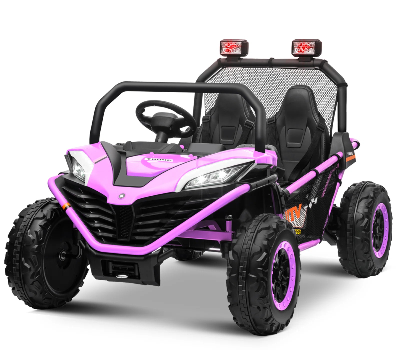 24V Kids Ride On Toy Car UTV for Kids, Real 2 Seater | Wayfair North America
