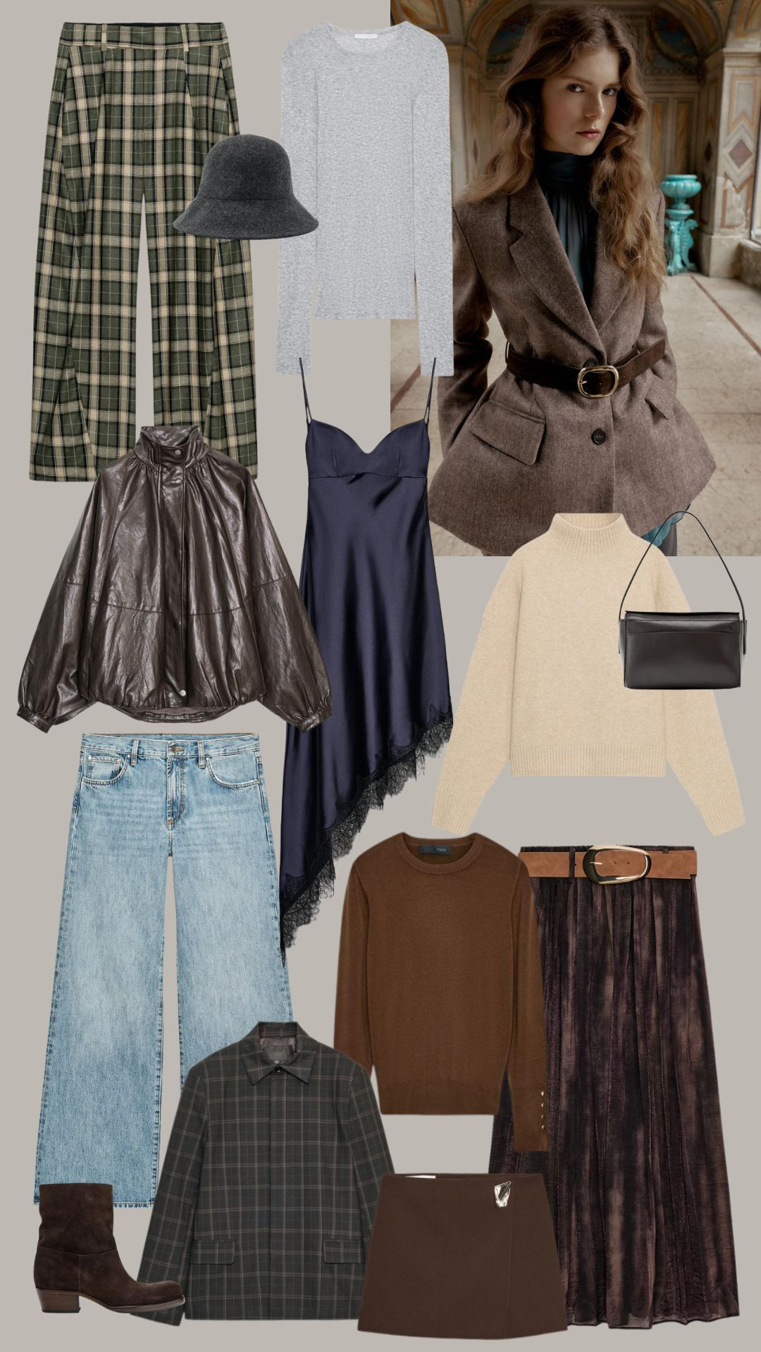 New in Zara that I am loving and some items which I got from my Keyring Gift Card! 

Autumn Style, Autumn Fashion, Autumn Outfit Inspiration, Check Trousers, Leather Jacket, Knitwear, Satin Dress, Jeans  

 #LTKuk #LTKautumn #LTKwinter