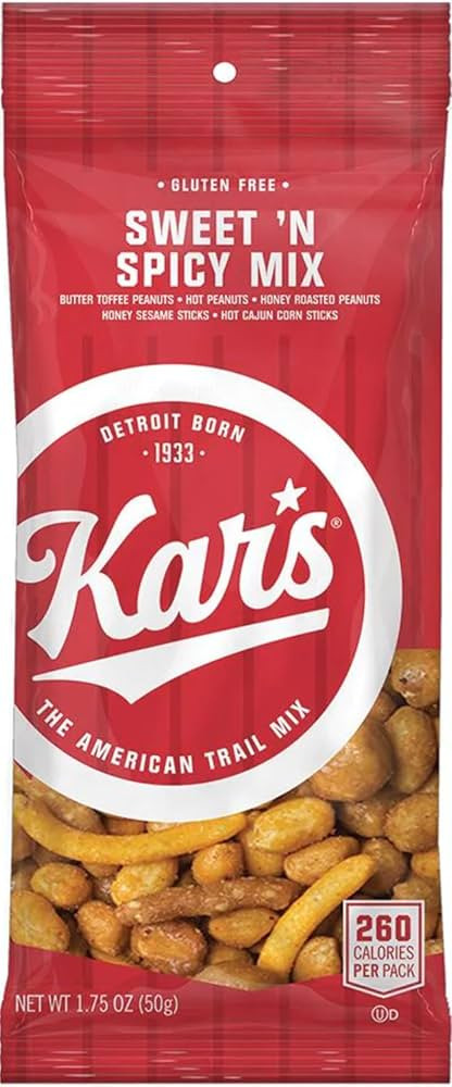 Kar's Nuts Sweet 'N Spicy Mix (30/1.75 ounce bags) | Amazon (US)