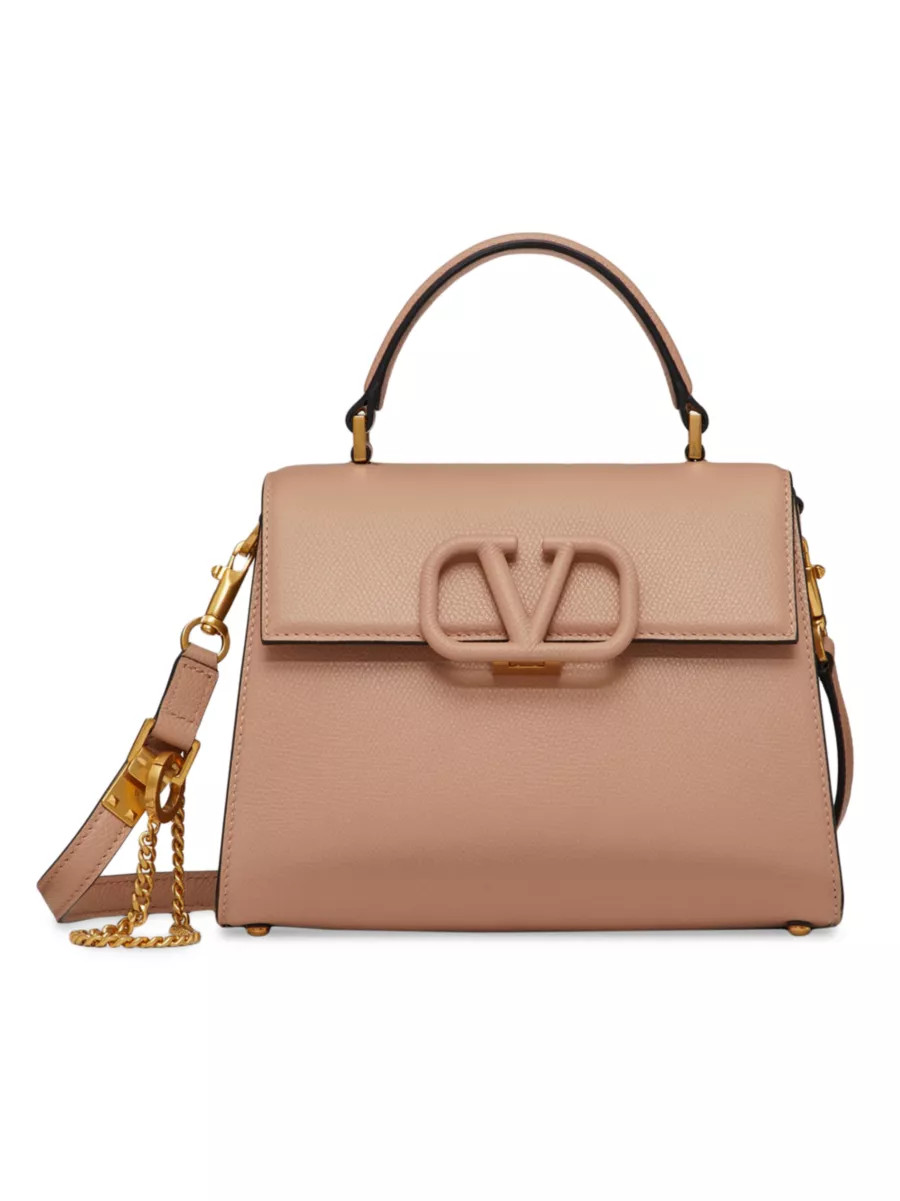 Small VSling Grainy Calfskin Handbag | Saks Fifth Avenue