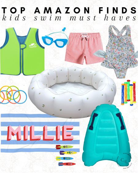 Amazon swim finds for kids! These inflatable surf boards will be a huge hit for those beach and lake days 👏🏼

Kids swimwear, swimsuit, kids swimsuit, inflatable surfboard, name towels, kid pool, swim goggles, swim vest, diving toys, pool day, beach day, lake day, family vacation, summertime, summer vacation, summer essentials, Amazon, Amazon finds, Amazon must haves #amazon 

#LTKkids #LTKswim #LTKSeasonal