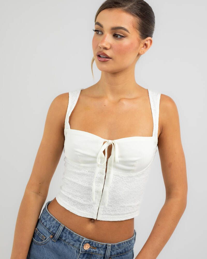 Kacey Lace Top | City Beach