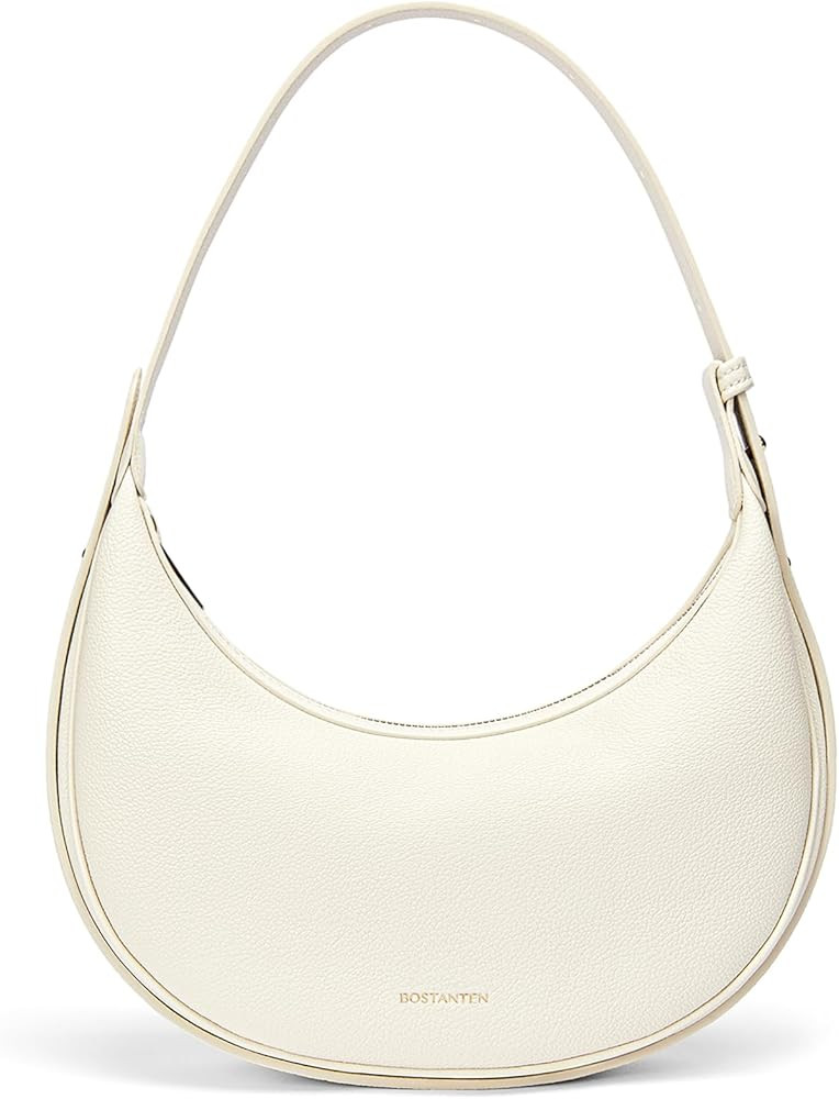 BOSTANTEN Crescent Shoulder Bag Vegan Leather Purses for Women Trendy Crossbody Clutch Hobo Handb... | Amazon (US)