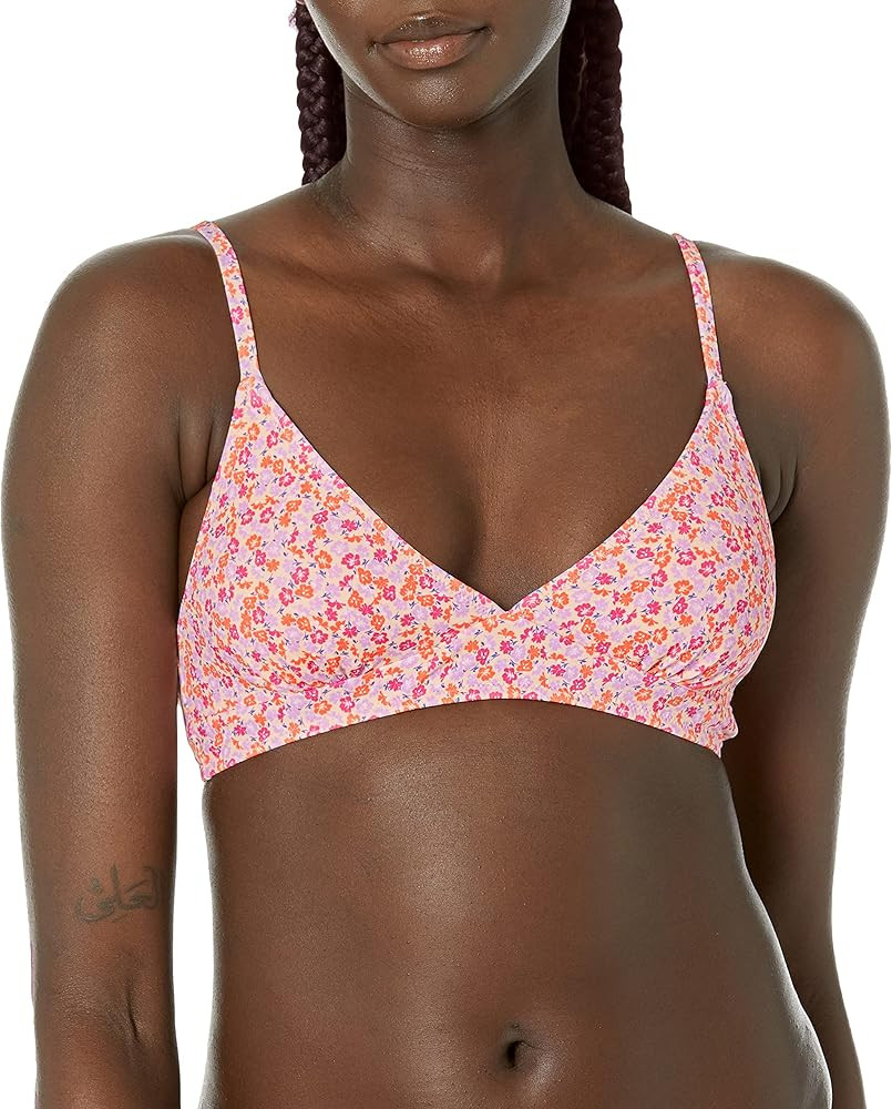 Amazon Essentials Women's Light-Support Classic Bikini Swimsuit Top | Amazon (US)