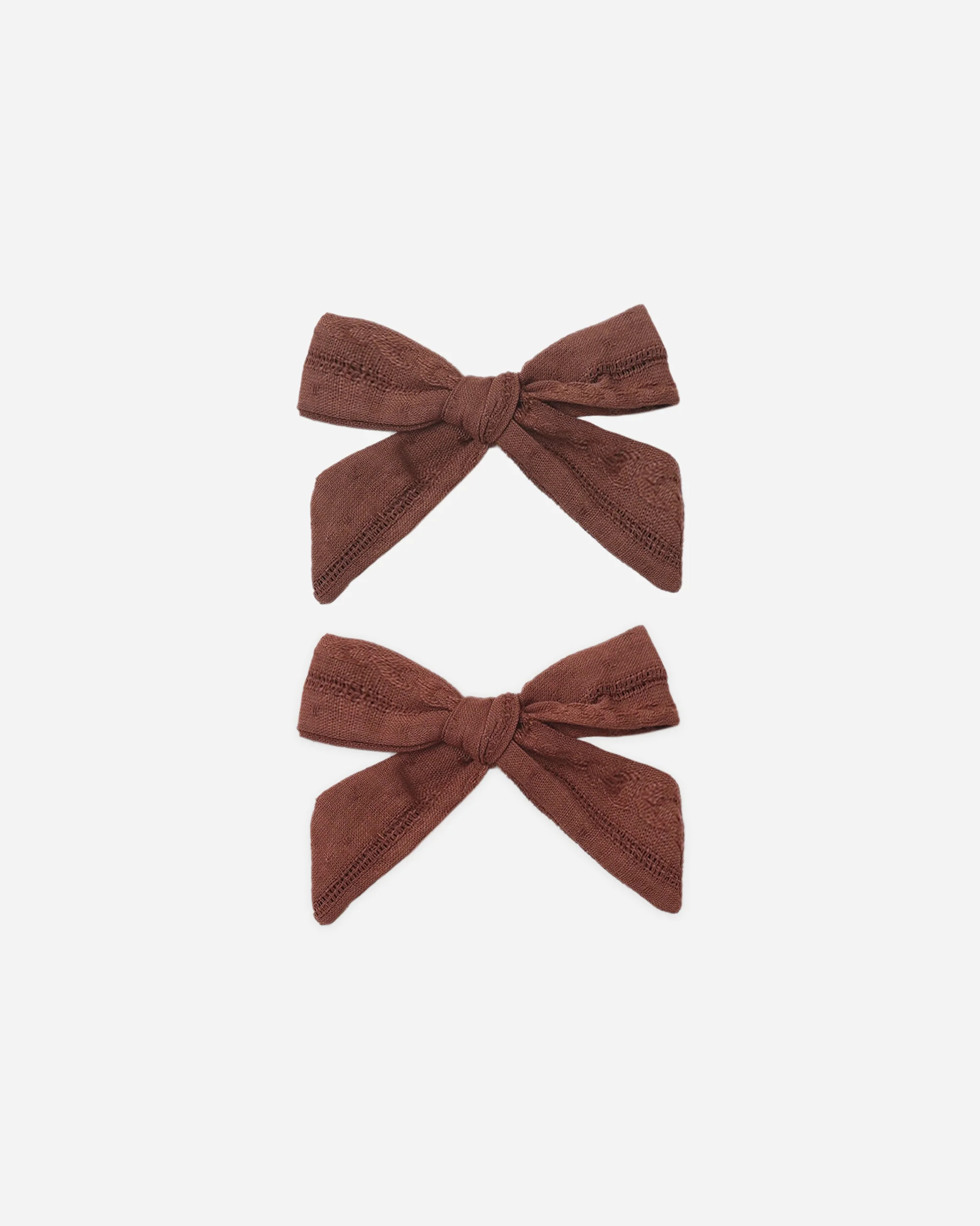 Bows, Set Of 2 Mulberry | Rylee + Cru