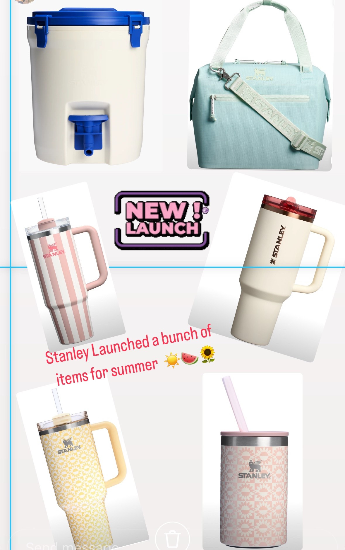 Stanley Launched a bunch of new things for summer. I love the cooler backpack 

#LTKSeasonal