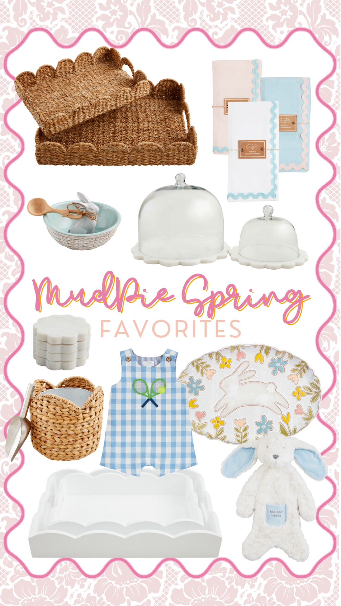 Favorite finds from MudPie’s spring new arrivals 🌷 

#LTKSeasonal #LTKhome #LTKfamily