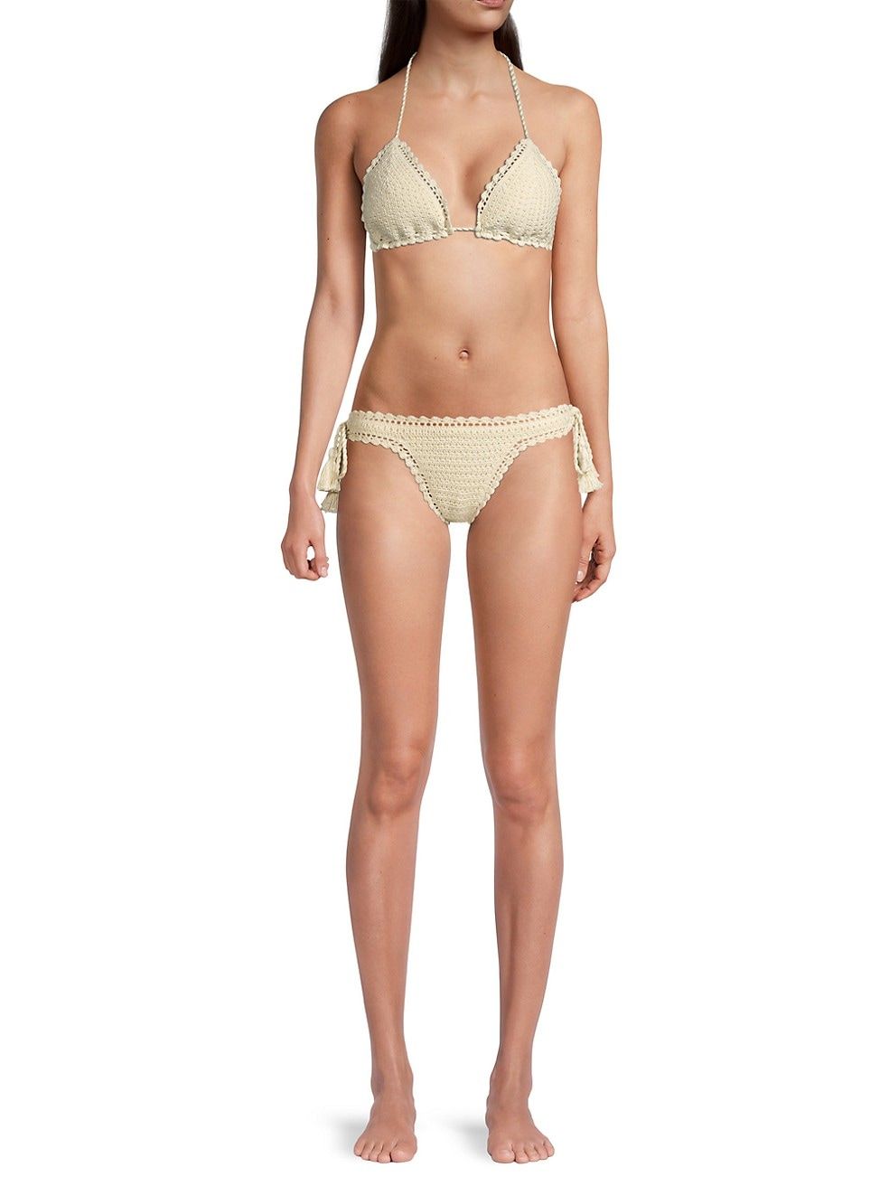 Cala Crochet Bikini Top | Saks Fifth Avenue