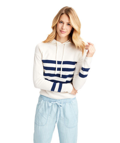 Stripe Pullover Hoodie Sweater | Vineyard Vines