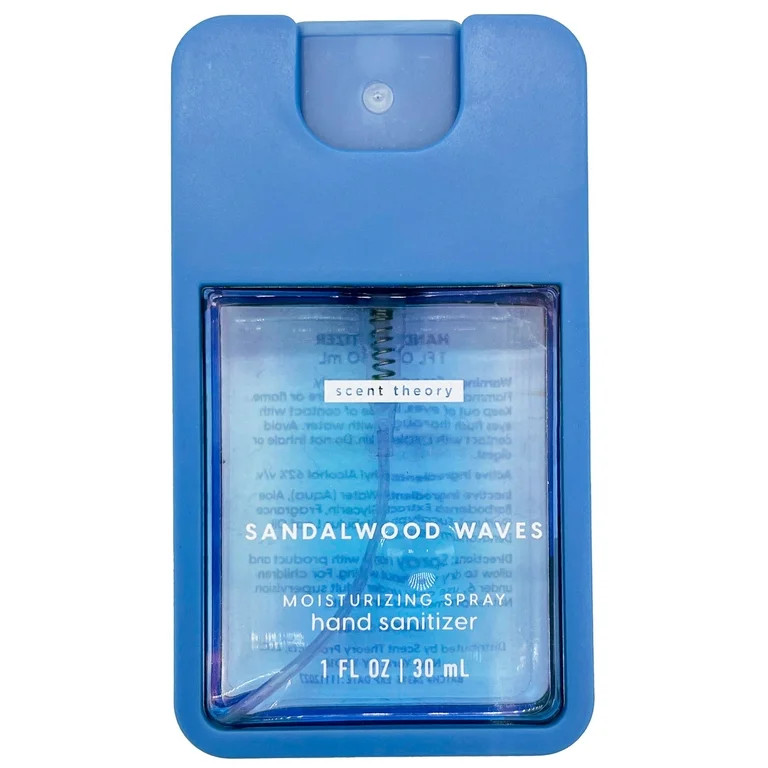 Scent Theory Hand Sanitizer Spray, Sandalwood Waves, 1 fl oz | Walmart (US)