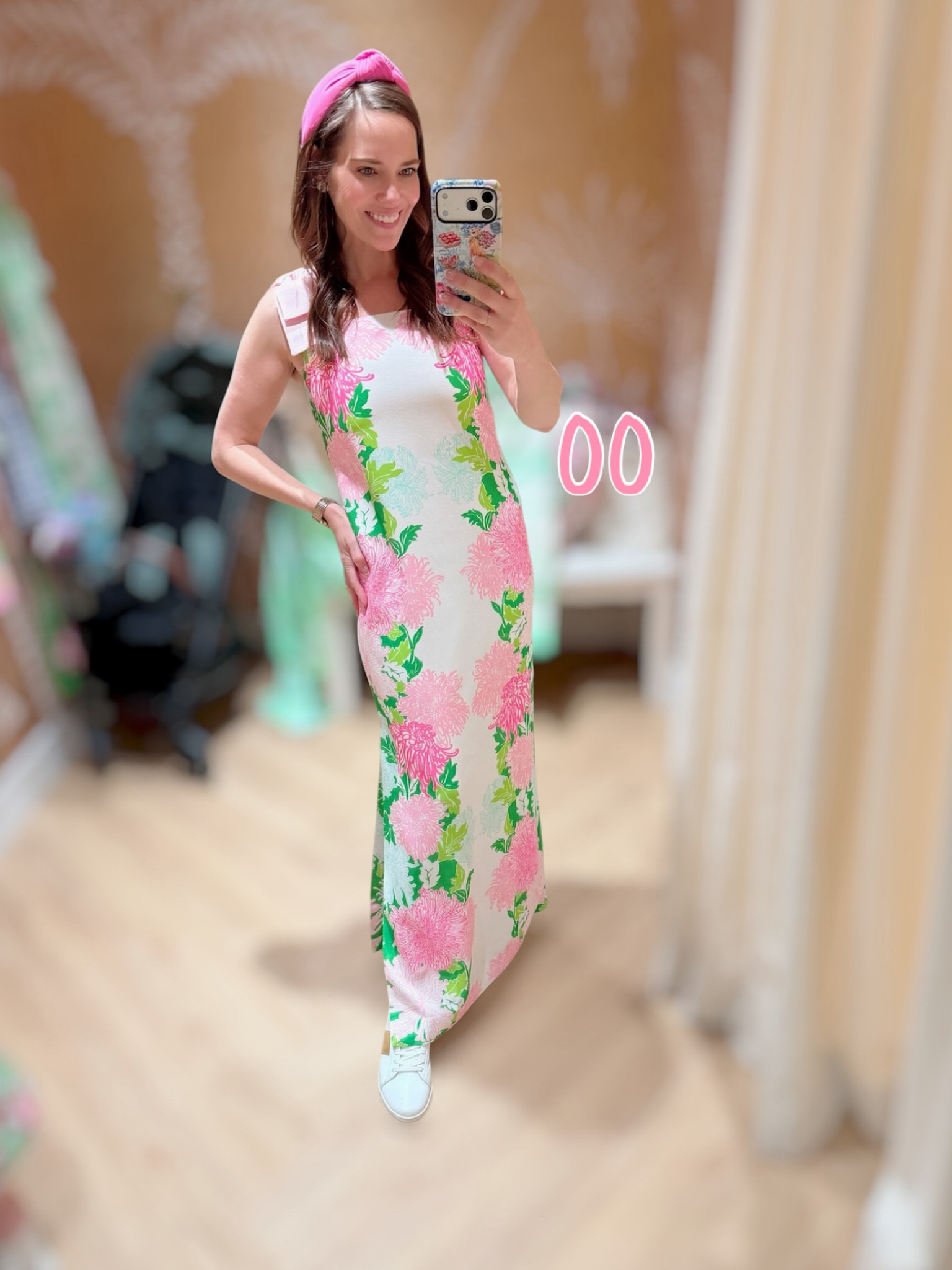Lilly Pulitzer Bernice Maxi Dress 💗 Green & Pink Floral Summer Dress


Such a stunning, feminine maxi 💗🌴 This Lilly Pulitzer Bernice Maxi Dress features a bold pink and green floral print with the sweetest bow shoulder details and a flattering straight silhouette ✨ The side slits make it easy to move in while still feeling elevated for dressier occasions

Wearing a 00 here and love the fit—slightly fitted through the chest and hips with a little extra room at the waist. Perfect for showers, vacation dinners, or summer events 💕

Styled casually with sneakers here, but it would be gorgeous dressed up with sandals or wedges for a more polished look

lilly pulitzer maxi dress, pink and green dress, floral summer dress, shower outfit idea, vacation dress, resort wear, preppy style outfit, feminine summer look, statement maxi dress 💗🌴

#LTKOver40 #LTKMothersDay #LTKSeasonal