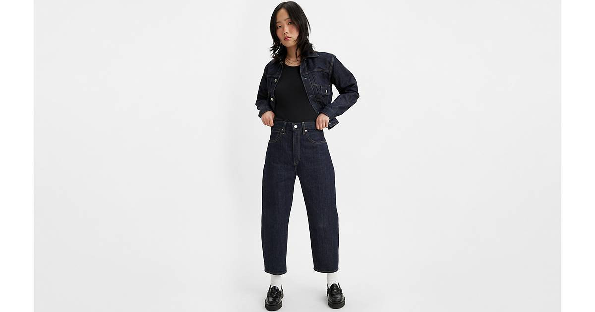 Japanese Selvedge Barrel Women's Jeans - Dark Wash | Levi's® US | LEVI'S (US)