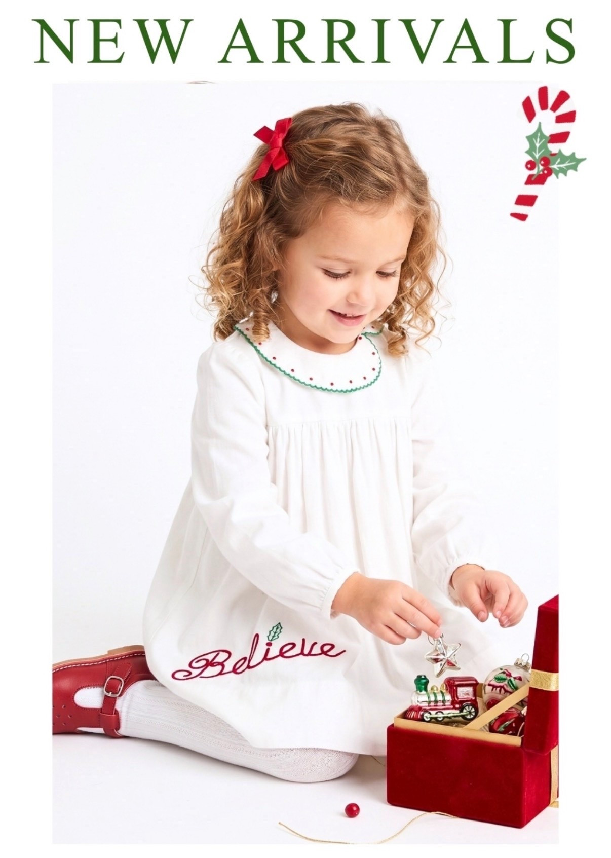 The sweetest little Christmas dress 🎄❤️✨ I absolutely love the classic white corduroy with the darling “Believe” embroidery and all of the festive red + green details. It feels so timeless and magical for Christmas!

Perfect for Christmas parties, seeing Santa, school festivities, church, holiday pictures, or any of those special December days. 🎅🏻🎁 Such a precious outfit you’ll want to pull out year after year for little sisters too!

The cutest Christmas arrivals are starting to drop, and this one is definitely a favorite! 🎄🤍

#christmasoutfit #christmasdress #toddlerchristmasoutfit #girlschristmasoutfit #christmaskids #holidayoutfit #christmasstyle #toddlergirlstyle #lullabyset #christmasoutfit #boysChristmasoutfit #christmaskidsclothes #classicchildrensclothing #christmasstyle #holidayoutfit #lullabyset #christmas #christmastime #christmasstyle #christmasoutfits #christmasmagic #holiday #holidays #holidaystyle #kids #kid #kidsstyle #kidstyle #kidsclothes #kidsoutfits #toddlers #toddler #toddlerstyle #toddlersstyle #toddlerclothes #toddleroutfits #toddlerfashion #baby #babyclothes #babystyle #babyfashion #boy #boyclothes #boystyle #girl #girlclothes #girlstyle #santa #plaid #red #bow #smocked #smocking #fallstyle #winterstyle #family #familyphoto #familystyle #classic #classicstyle

#LTKBaby #LTKKids #LTKSeasonal