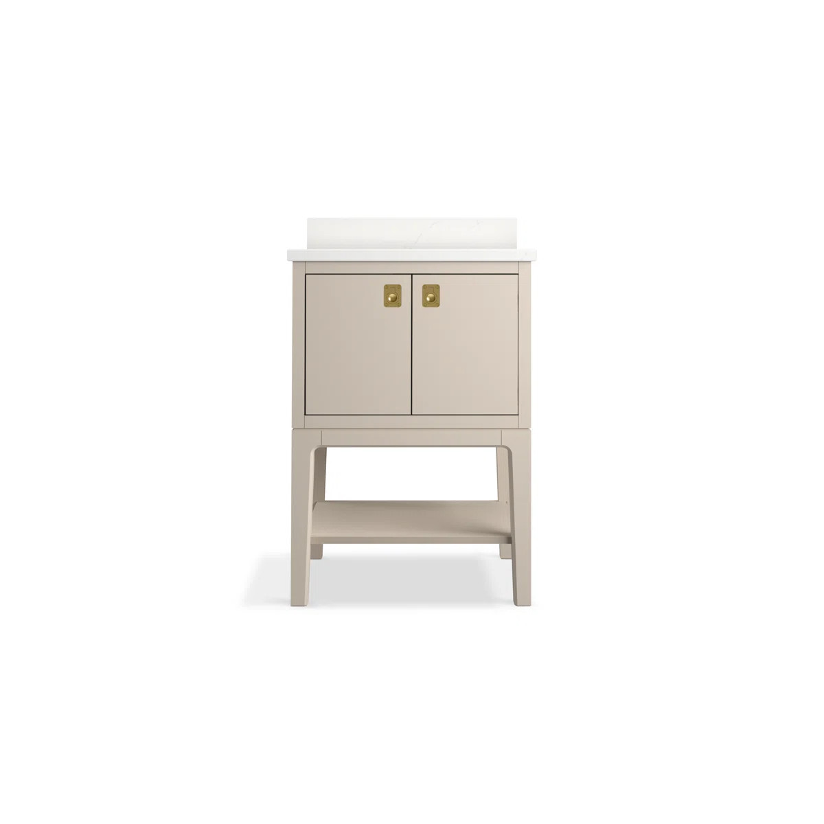 Seagrove By Studio McGee 24 in. Bathroom Vanity Cabinet With Sink And Quartz Top | Wayfair North America