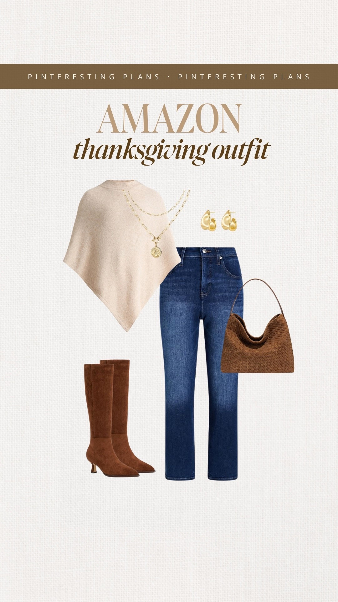 Amazon Thanksgiving outfit idea 🙌🏻🙌🏻

Boards, denim jeans, poncho

#LTKSeasonal #LTKHoliday #LTKStyleTip