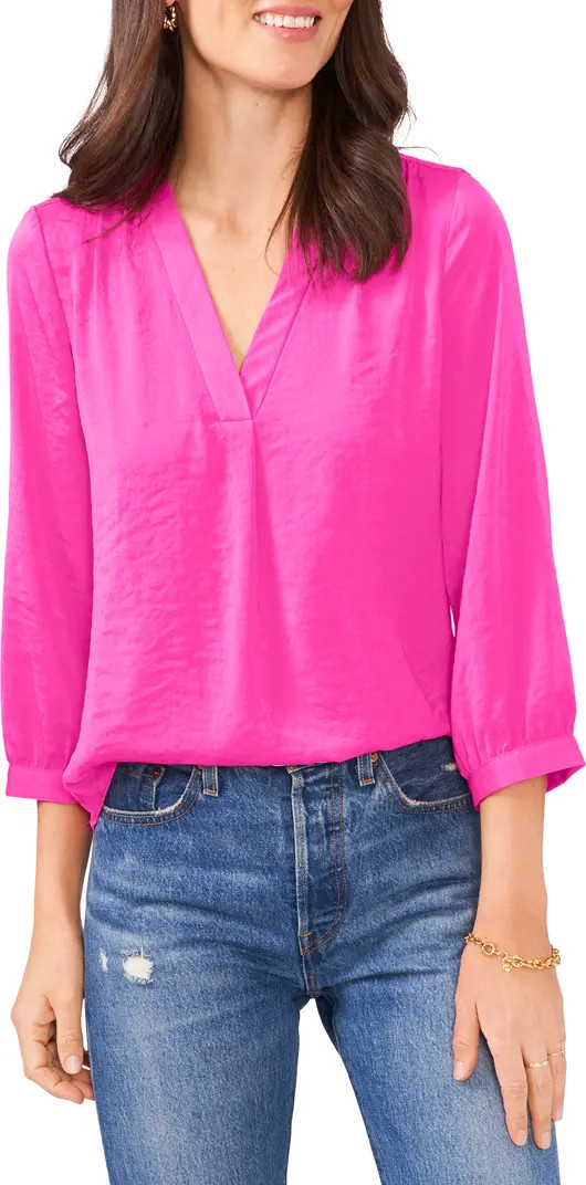 Rumple Fabric Blouse | Nordstrom