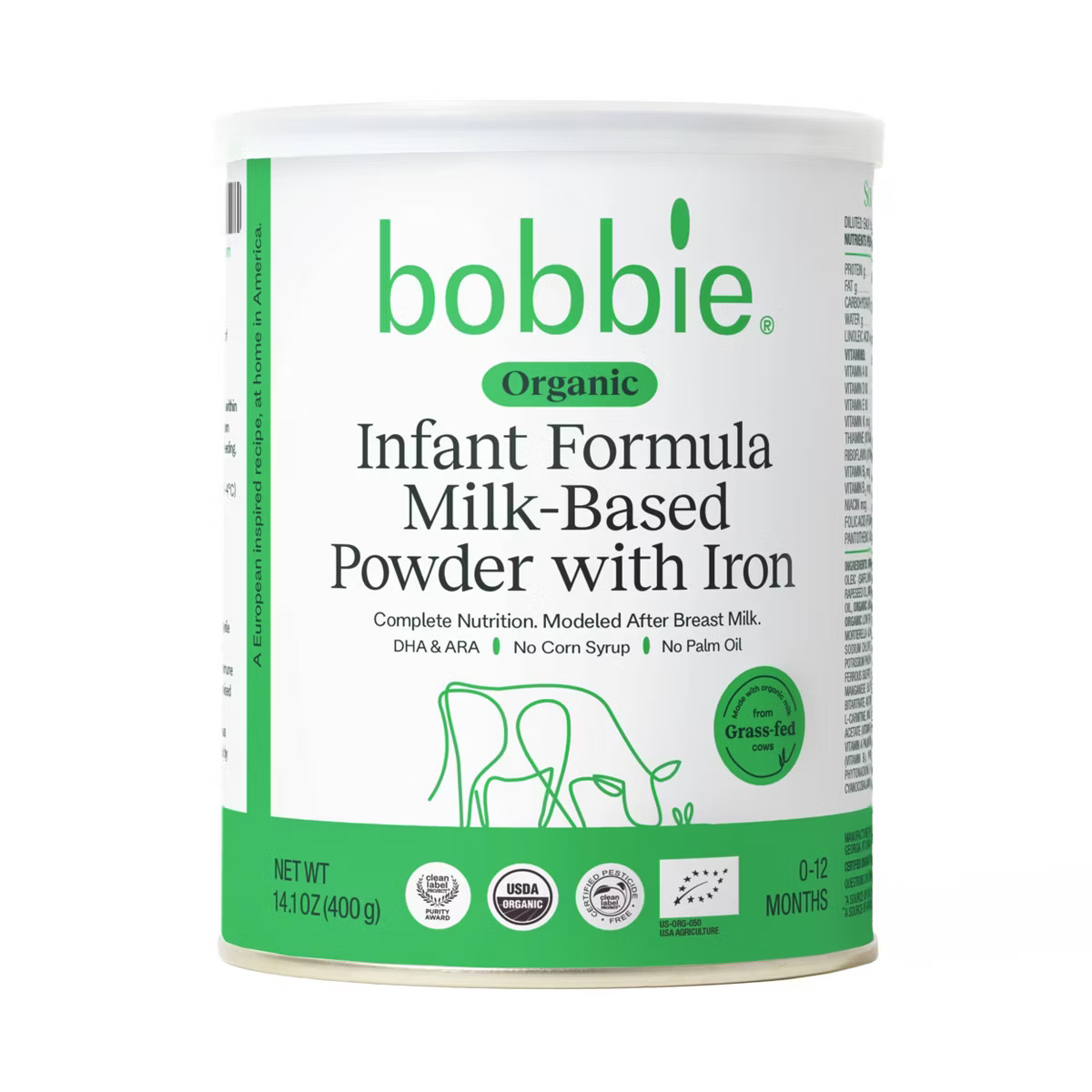Bobbie Organic Original Infant Formula | Target