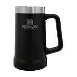 Stanley Classic Beer Stein with Big Grip Handle, Beer Party Mug and Tumbler, 24 oz | Amazon (US)