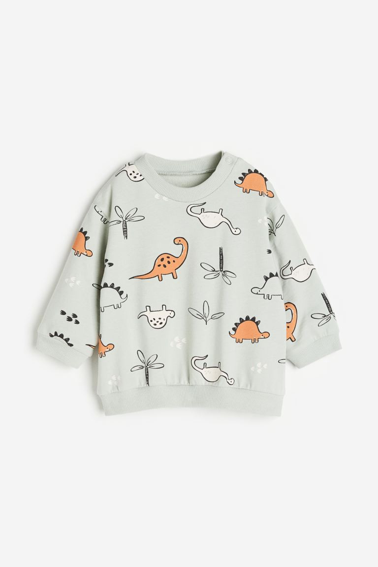 Cotton Sweatshirt | H&M (US + CA)