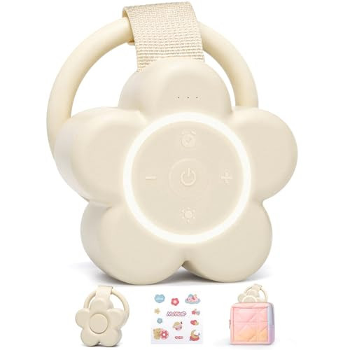 2025 Mom's Choice Awards | Portable White Noise Sound Machine Baby | 25 Soothing Sounds | Rechargeable Travel Sound Machine Baby with Night Light | Newborn Essentials | Nursery, Home, Sleep Aid | Amazon (US)