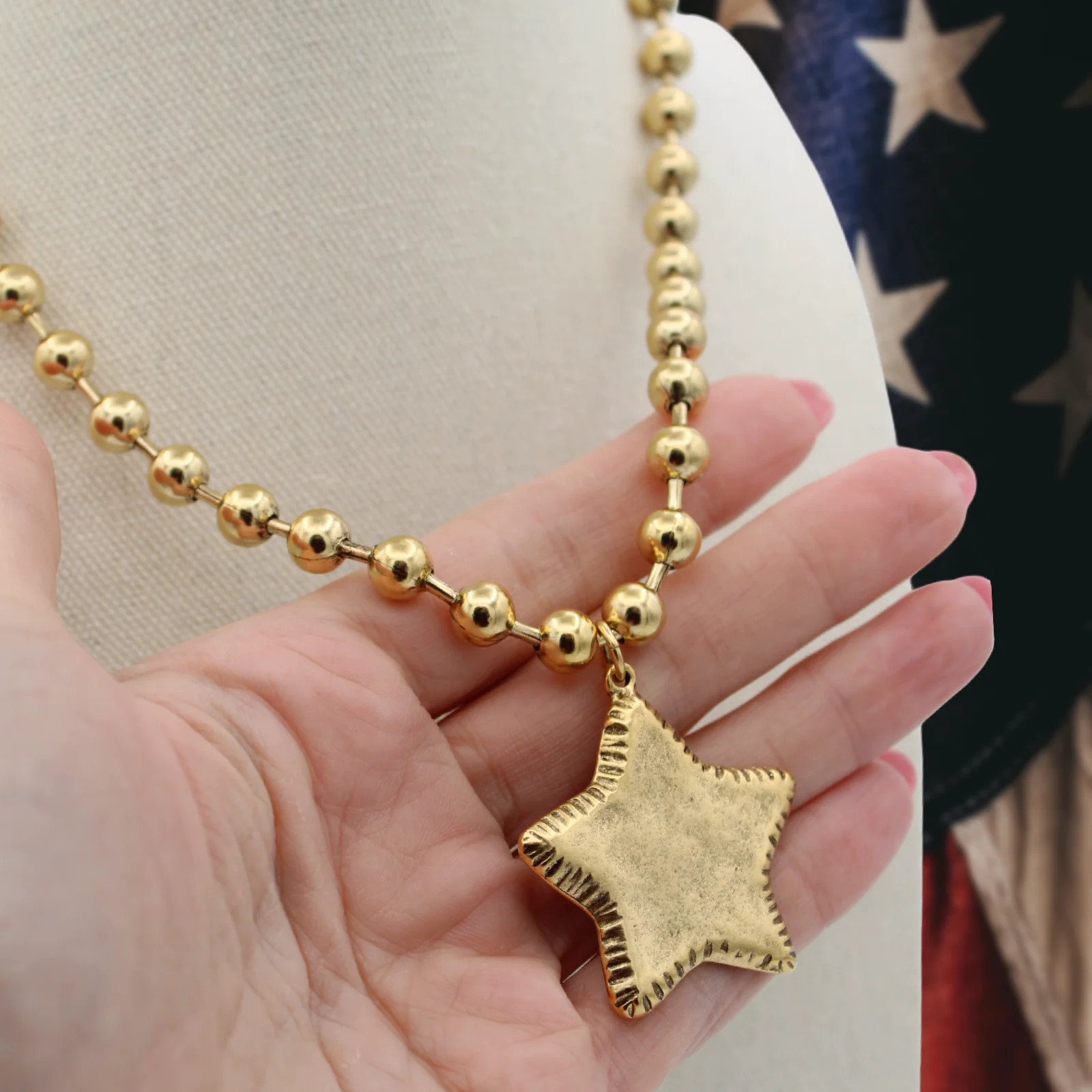 Legacy Star Necklace, 17 1/2 | Traci's Beads