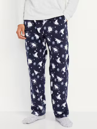 Microfleece Pajama Pants for Men | Old Navy (US)