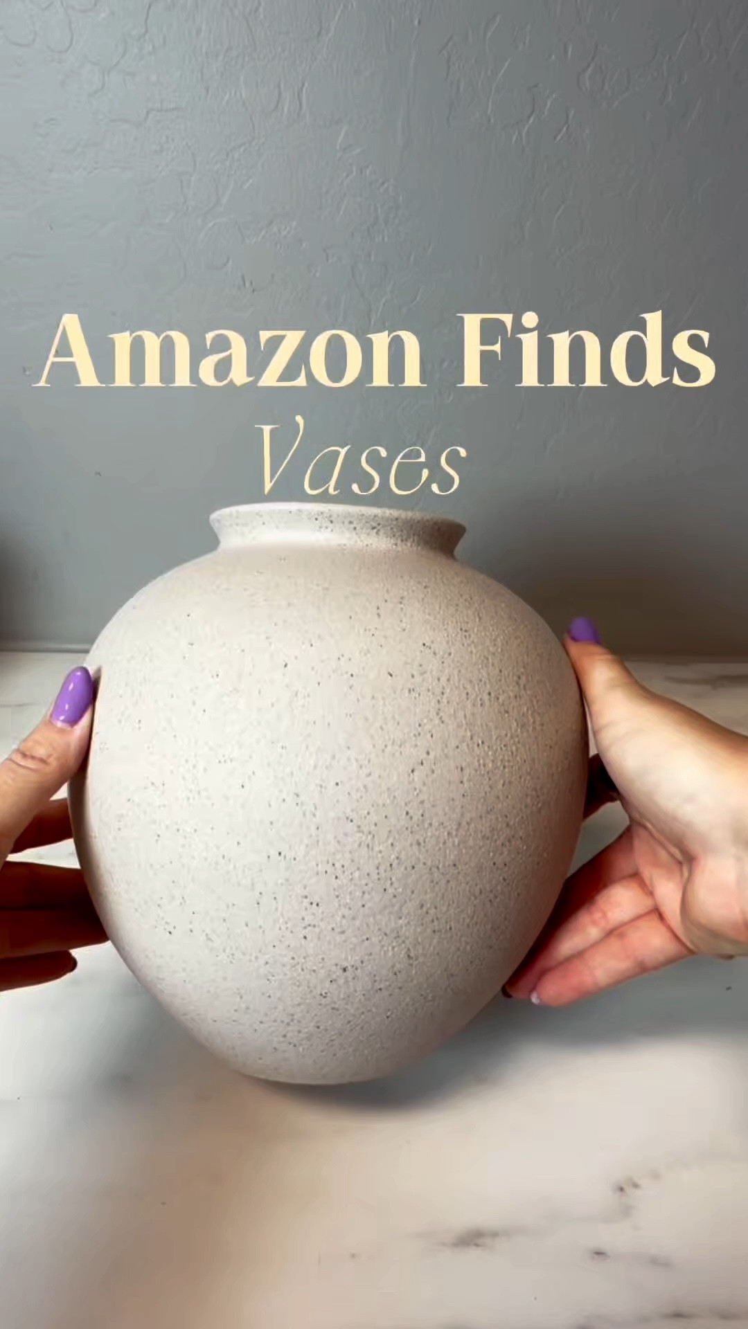One of those Amazon home finds that looks even better in person 🤍 I love the shape of this vase — it’s such an easy way to add a little something to a shelf, dresser, or coffee table.

#LTKHome #LTKU