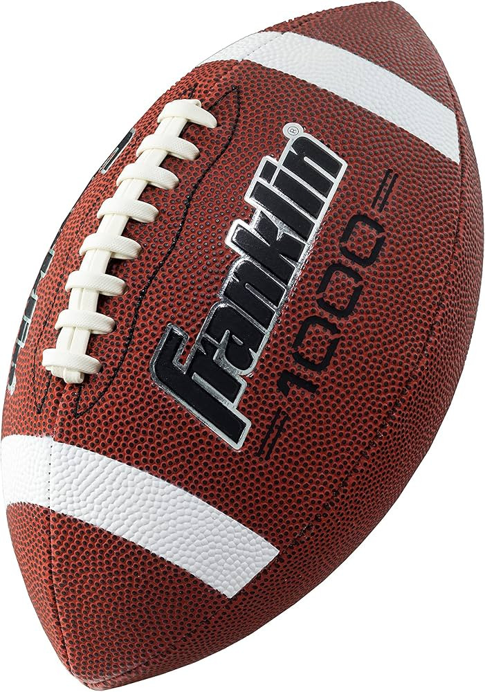 Franklin Sports Youth Footballs - Junior + Pee Wee Kids Footballs - All-Weather Synthetic Leather... | Amazon (US)