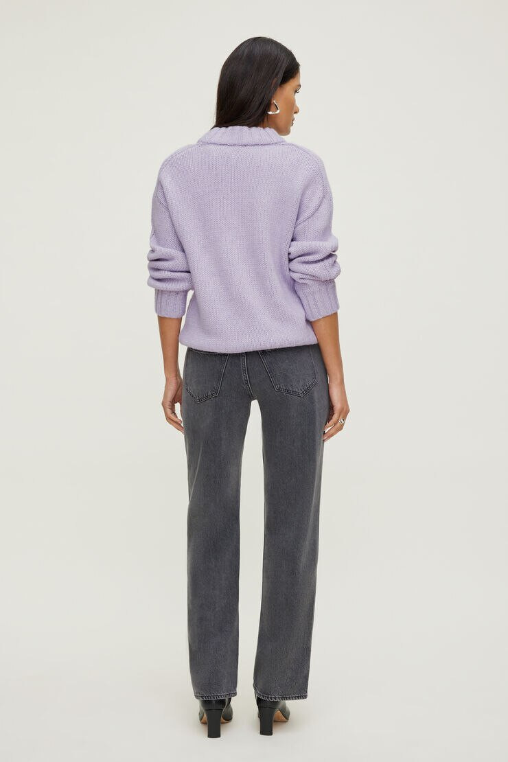 Mabel Chunky Crewneck Sweater | Dynamite Clothing