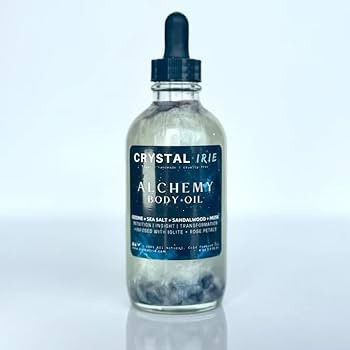 Crystal Irie Alchemy Shimmer Body Oil – Moisturizing Natural Body Oil with Vitamin E, Lightweig... | Amazon (US)