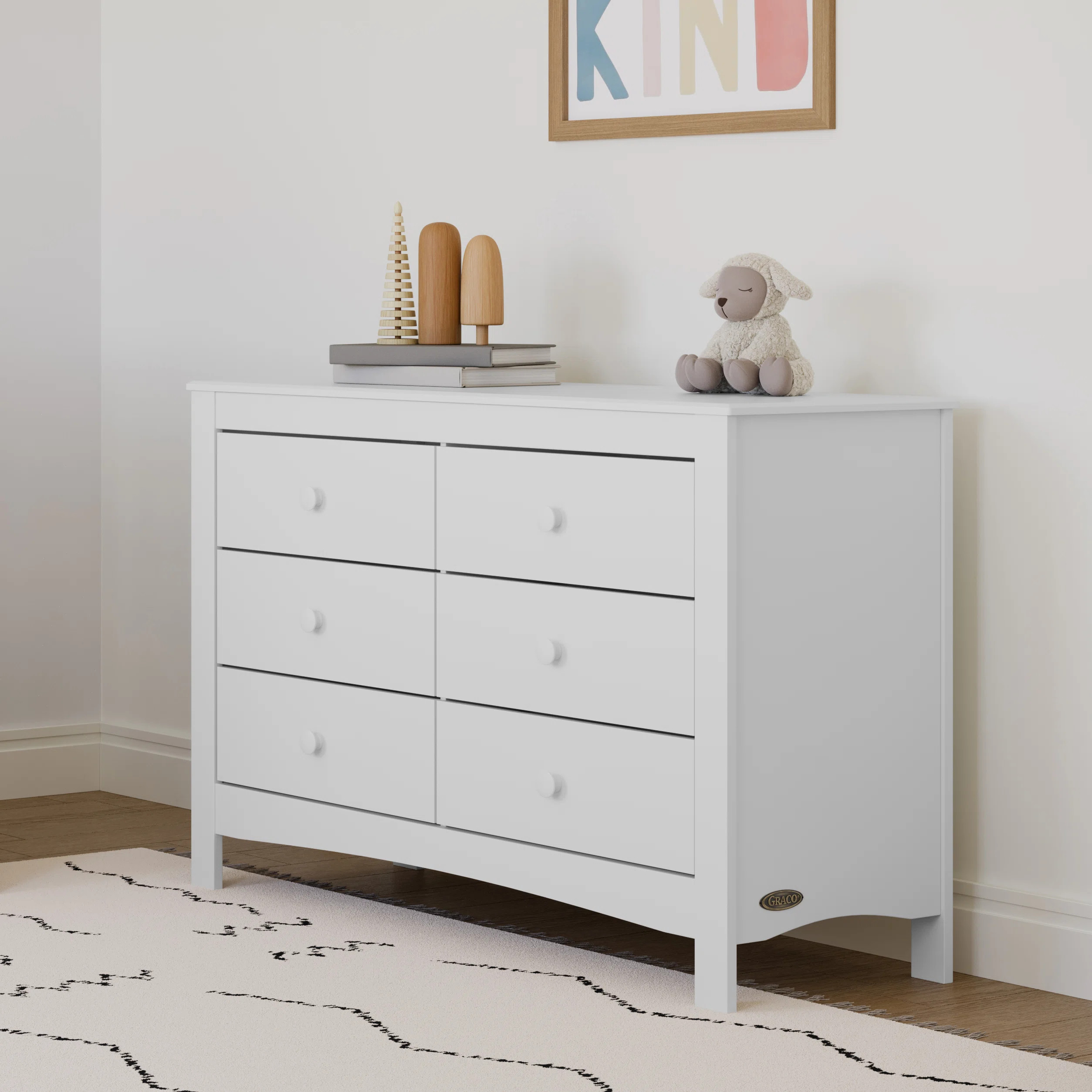Graco Noah 6 Drawer Double Dresser & Reviews | Wayfair | Wayfair North America