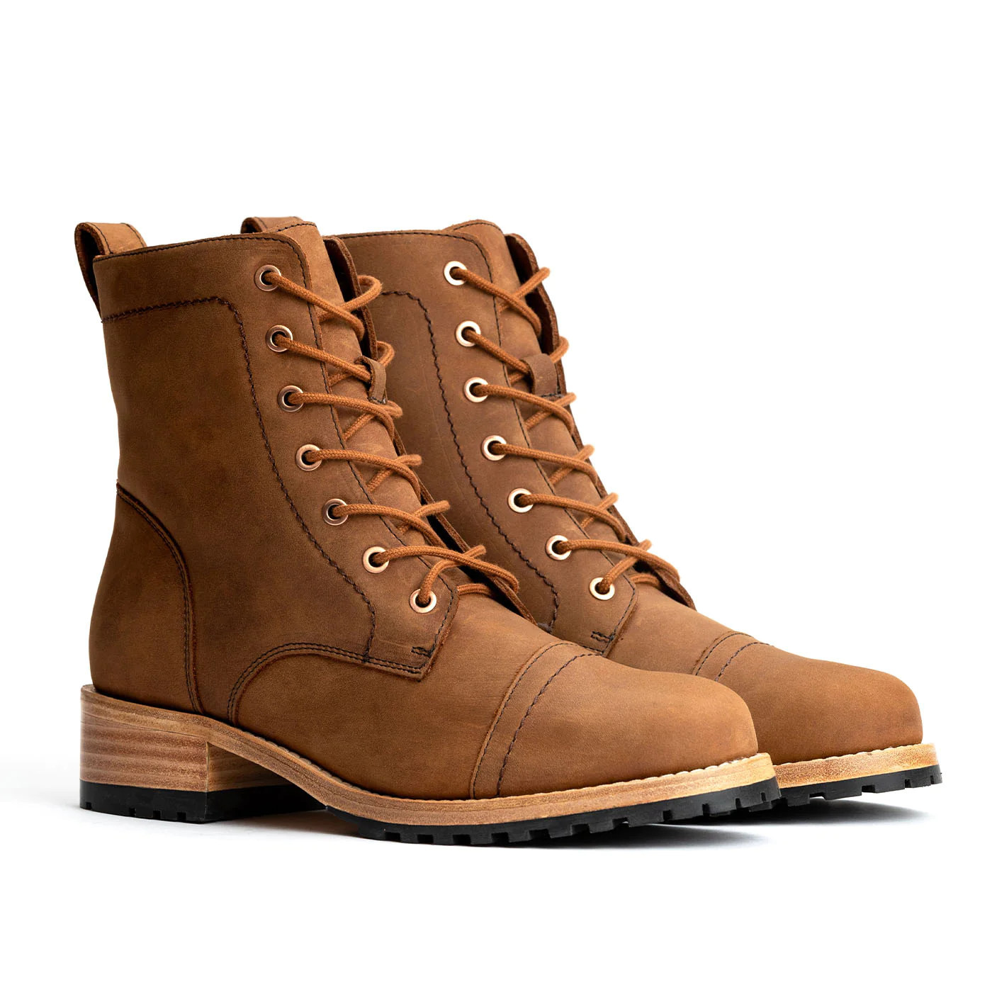 'Almost Perfect' Women's Lace-up Boot | Portland Leather Goods (US)
