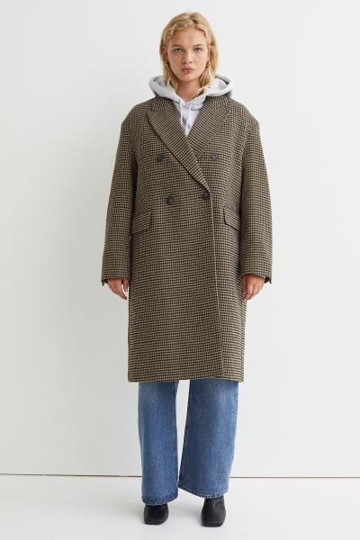 Zweireihiger Mantel | H&M (DE, AT, CH, NL, FI)