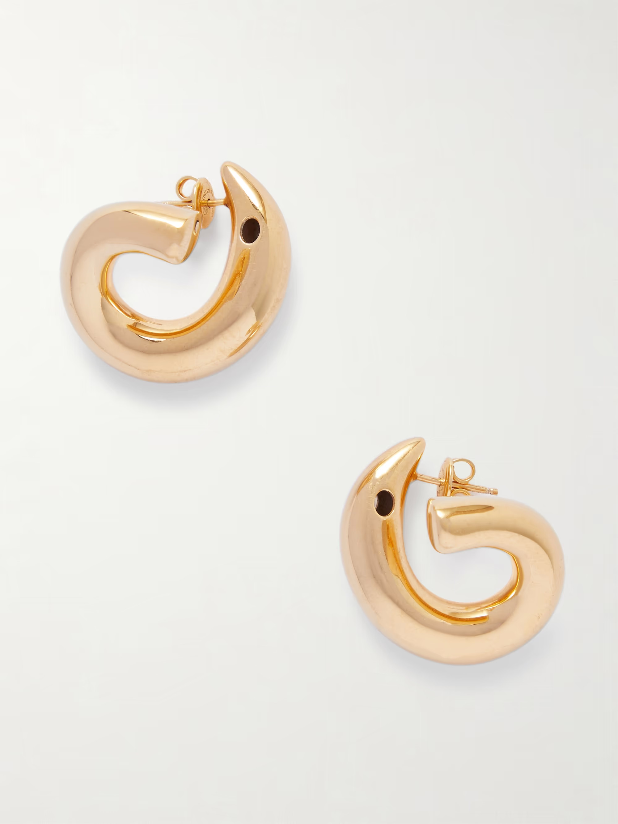 Sardine gold-plated earrings | NET-A-PORTER (US)