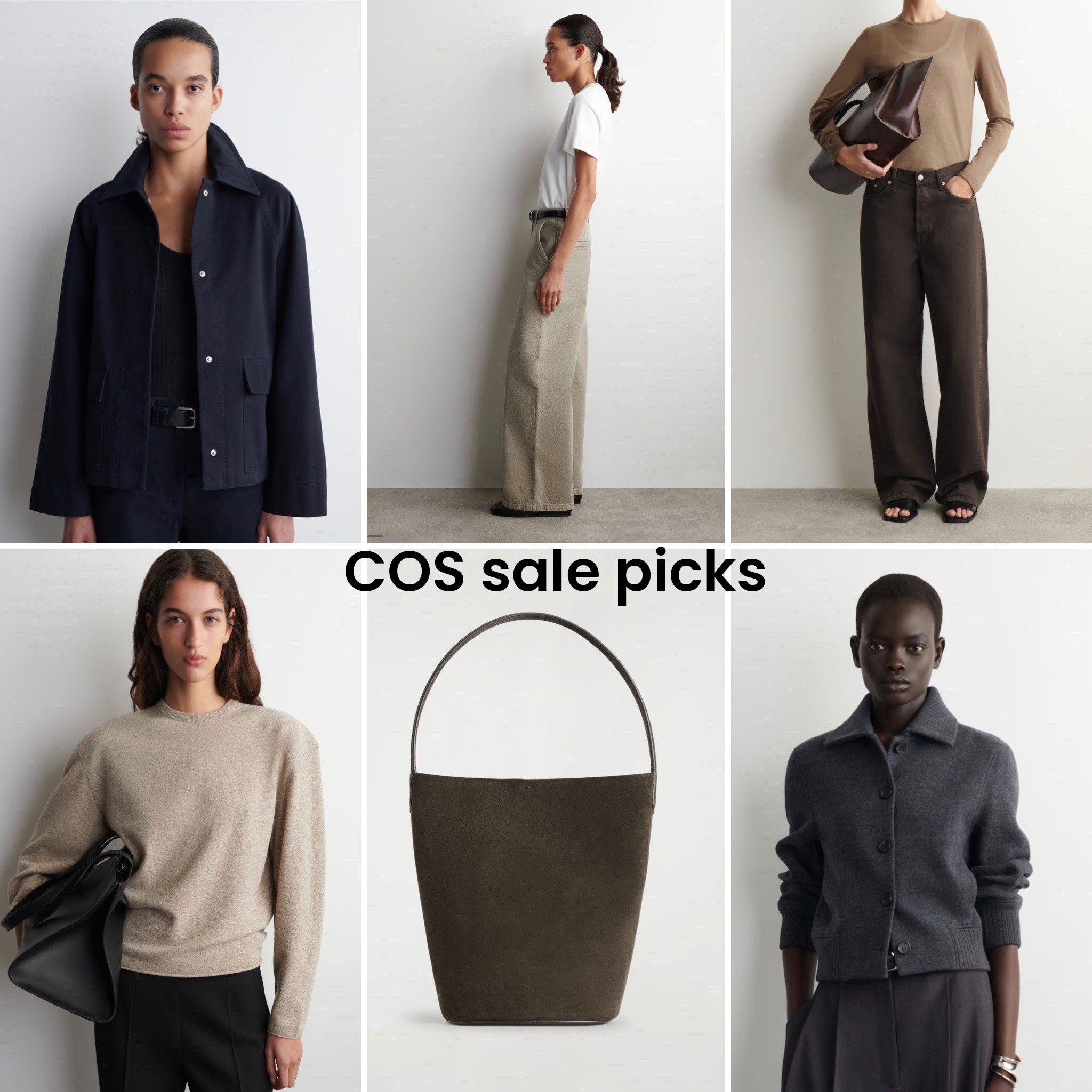There’s some fab savings in the COS sale. Lots of pieces that are timeless and can take you into spring. Here’s some picks