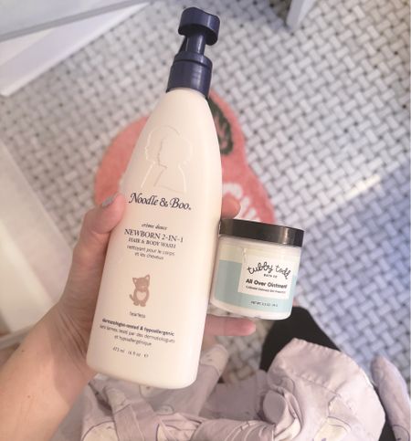 My go to minimalist line up for baby and toddler baths 
