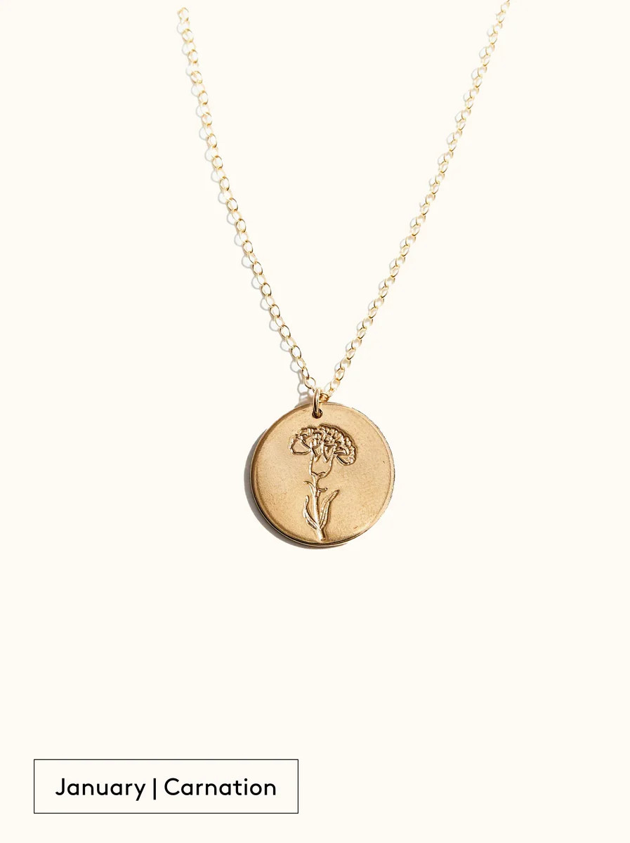 Bloom Birth Month Necklace | ABLE Clothing
