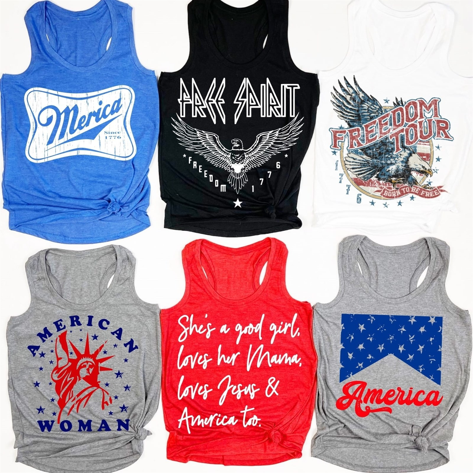 Freedom Merica Tanks | Jane