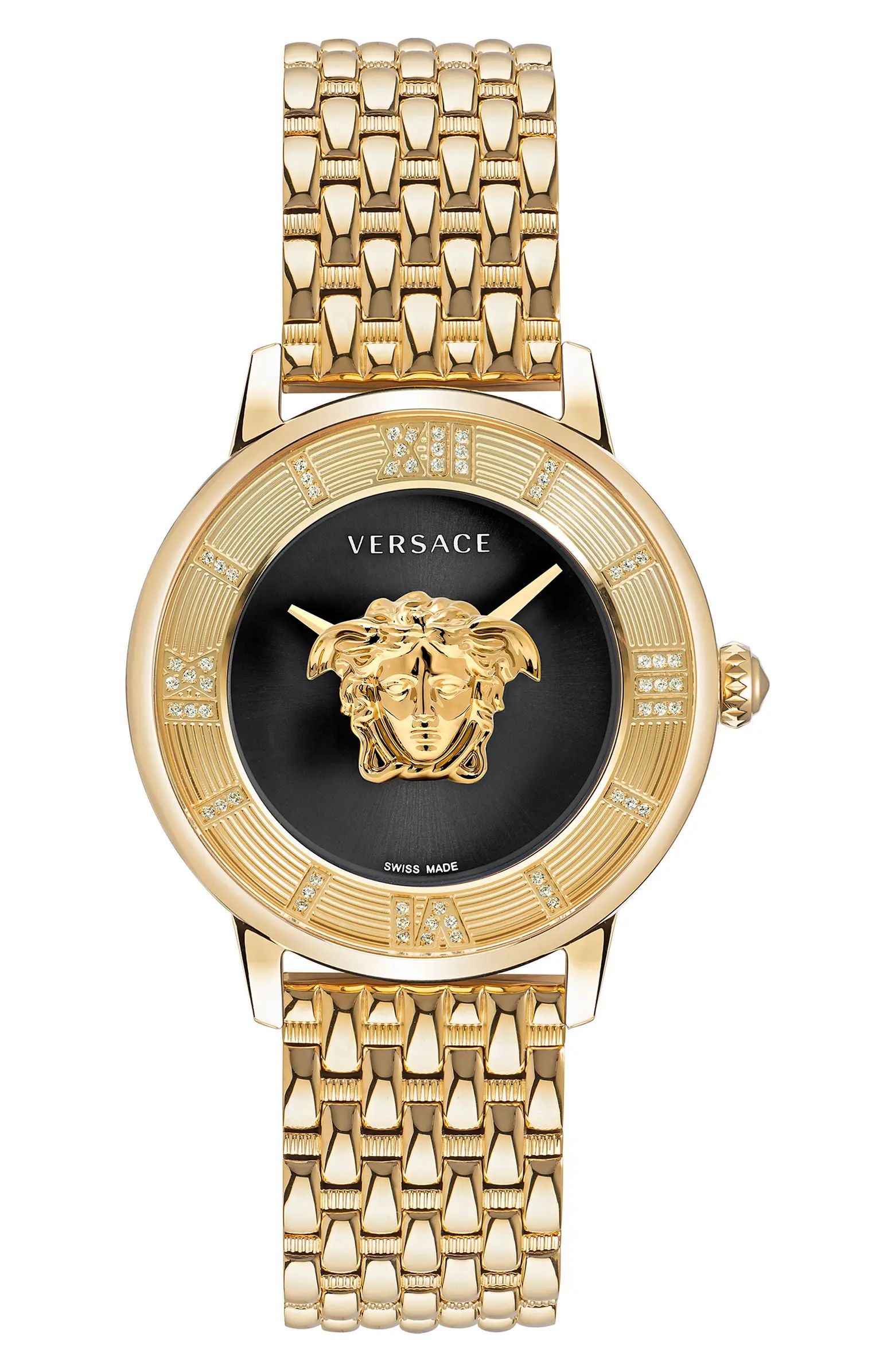 Versace La Medusa Bracelet Watch, 38mm | Nordstrom | Nordstrom