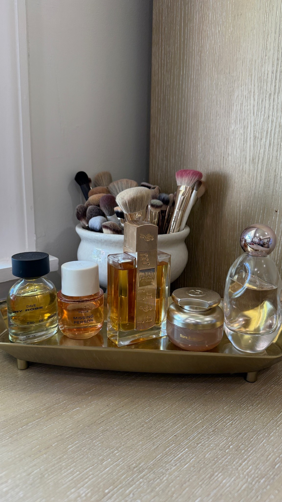 winter perfumes going into storage!