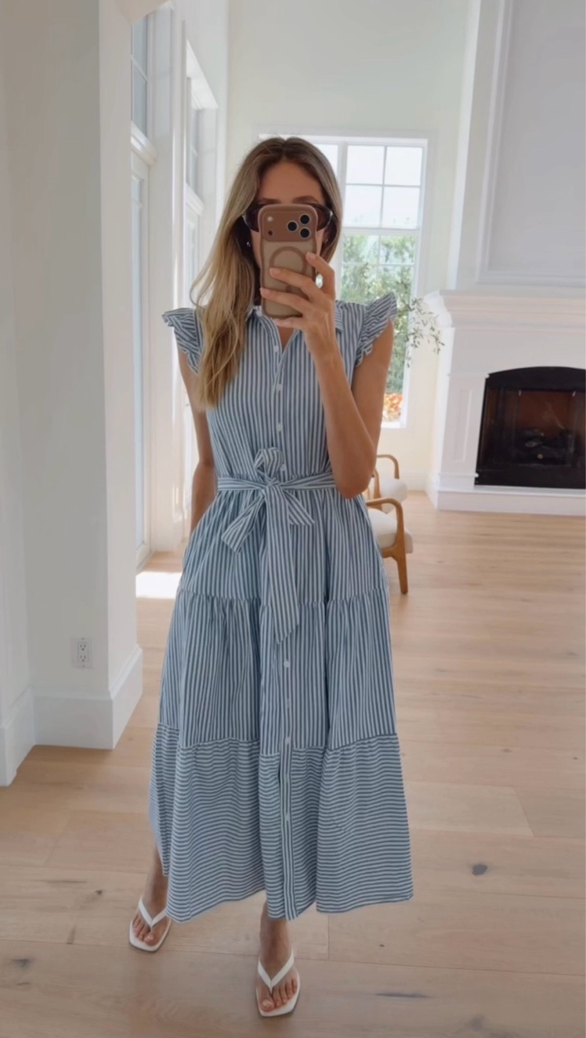 Gorgeous and elegant dress from Amazon 🩵
I’m definitely taking this dress to my Europe trip this summer, the fitting is beautiful and very flowing 
Fits true to size and I’m wearing size small Vacation outfits

#LTKU #LTKootd #LTKSeasonal