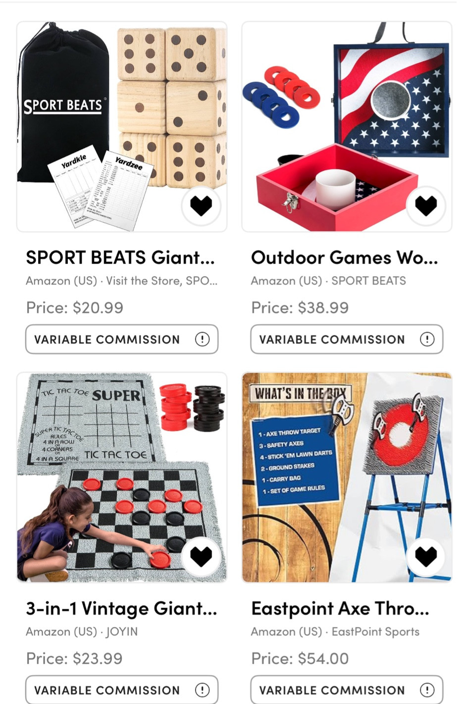 Outdoor games