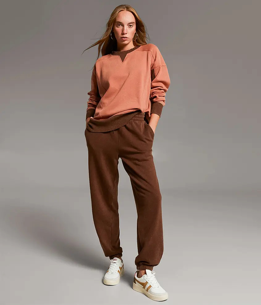 High Rise Jogger Sweatpant | Buckle