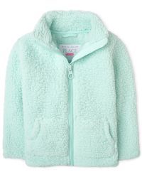 Toddler Girls Long Sleeve Furry Favorite Jacket | The Children's Place