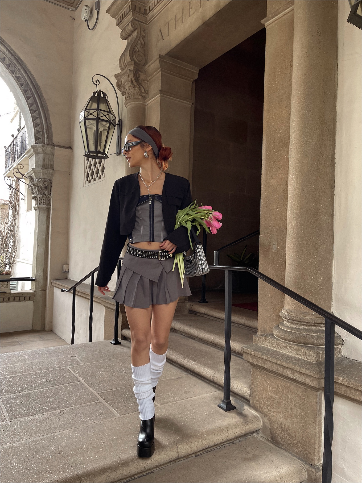 One of my many fave mini skirt looks 🫶🏽 #miniskirt 

#LTKfit #LTKunder100 #LTKstyletip