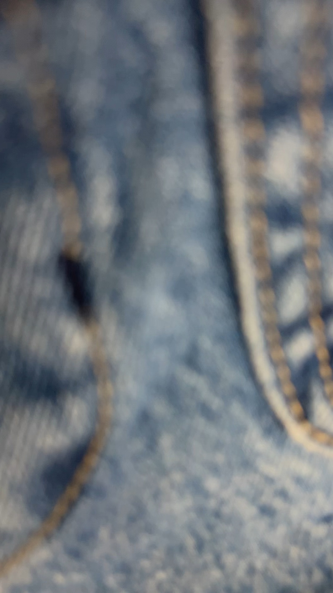 Walmart blouse with crochet detail and barre jean (go down in the jeans). 