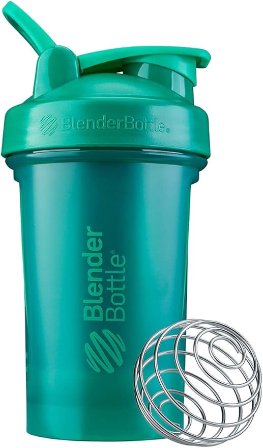 BlenderBottle Classic V2 Shaker Bottle Perfect for Protein Shakes and Pre Workout, 20-Ounce, Emer... | Amazon (US)