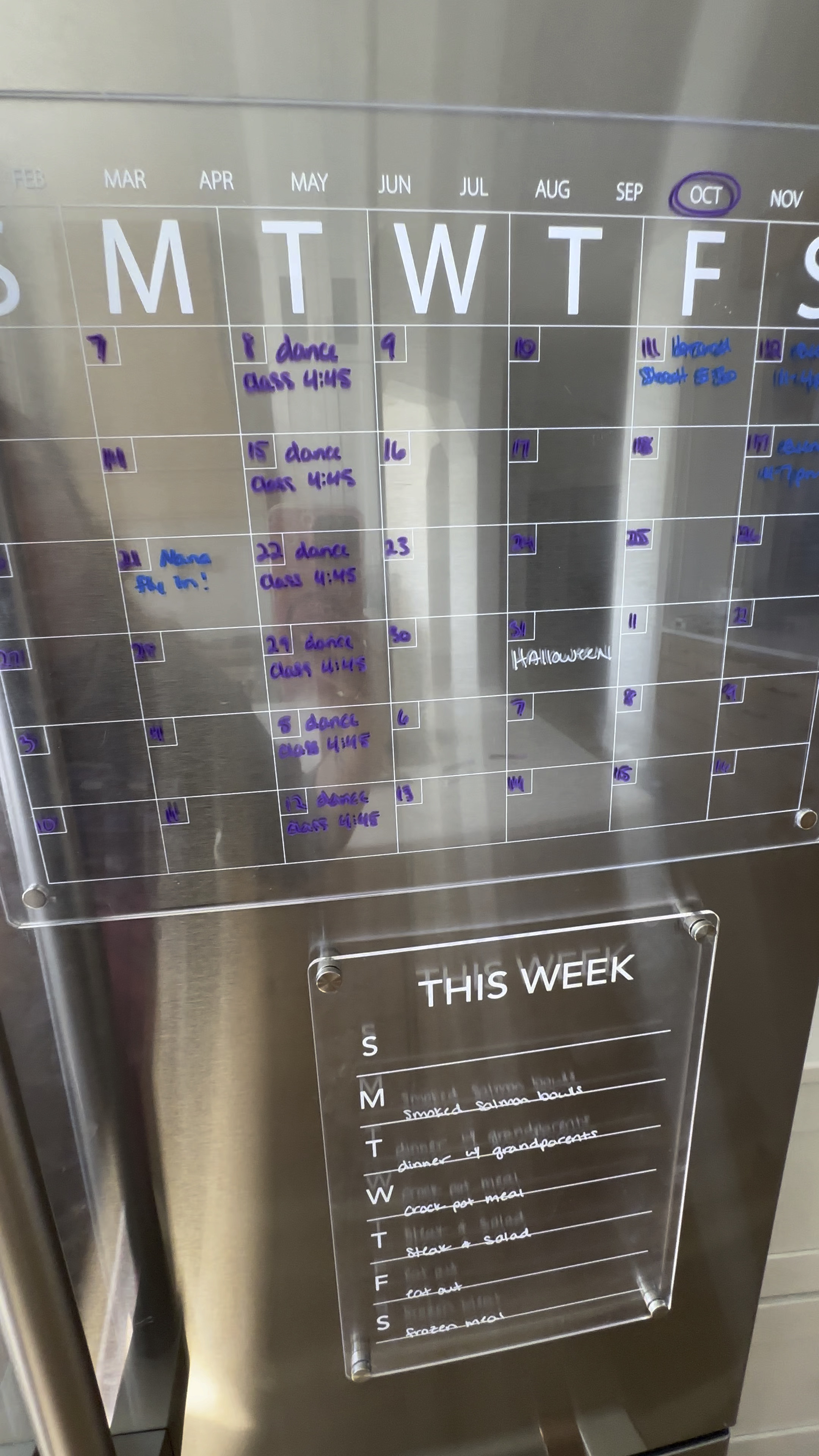 Sharing my acrylic refrigerator calendar and weekly meal planner board since they are on sale for prime day! #organized #kitchen #primedaydeals

#LTKxPrimeDay #LTKHome